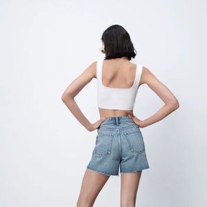 Zara Mini Denim Shorts